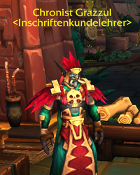 Inschriftenkundelehrer der Horde in Dazar'alor - Zuldazar