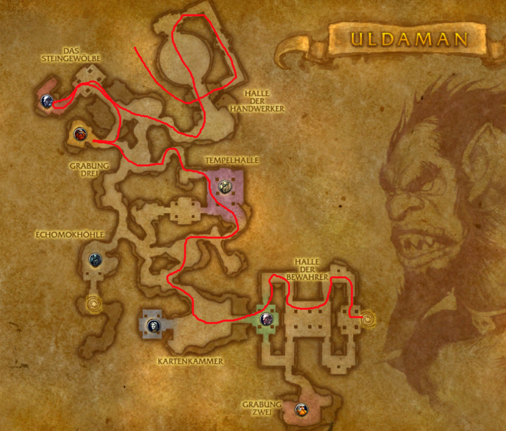 Uldaman Map