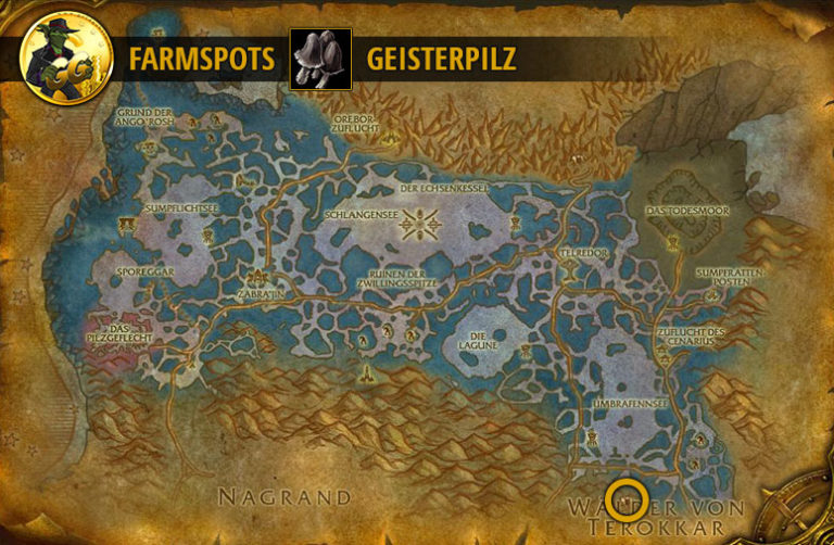 WoW Geisterpilz farmen - Farm Guide für World of Warcraft