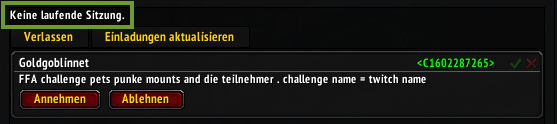 ggl noch keine teilnahme