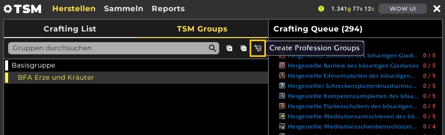 TSM Auctioning (Gruppen) 6 gruppe 4