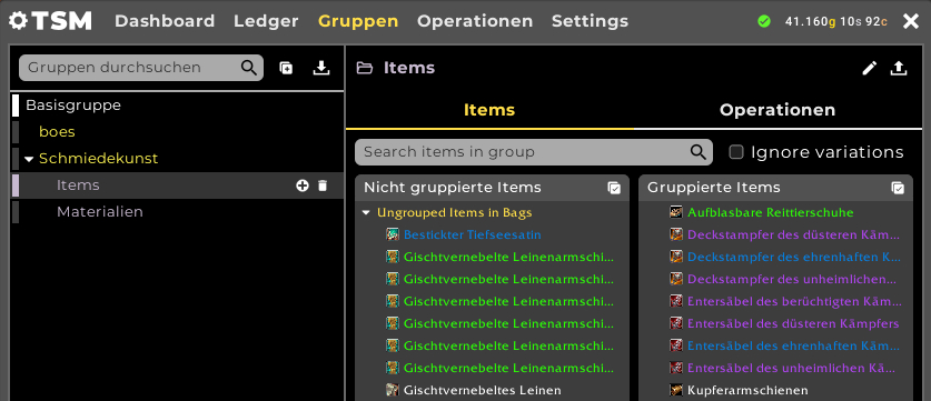 TSM Auctioning (Gruppen) 7 gruppe5