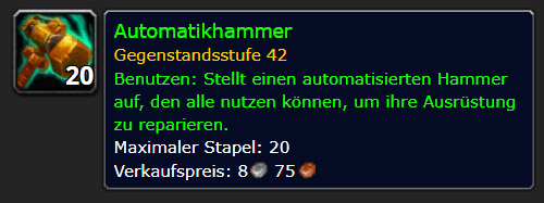Gold verdienen mit Ingenieurskunst 63 Automatikhammer