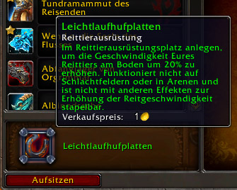 Gold verdienen mit Verzauberkunst 31 Leichtlaufhufplatten Ingame