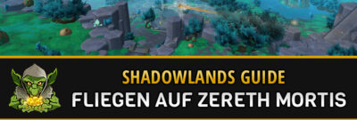 Shadowlands Header Fliegen auf Zereth Mortis