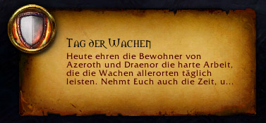 Tag der Wachen Ingame