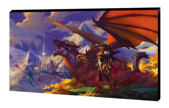 Neuer Blizzard Merch im Gear Store 3 Alexstrasza Canvas