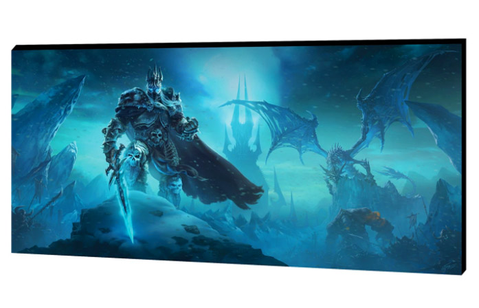 Neuer Blizzard Merch im Gear Store 2 Wrath of the Lich King Klassik Canvas