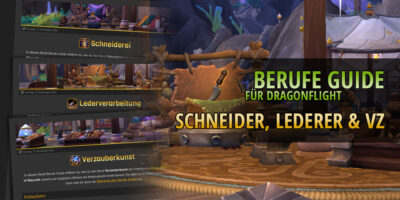 Dragonflight Feature Berufe Schneiderei Lederverarbeitung Verzauberkunst