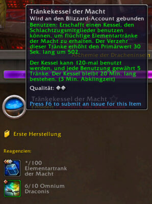 Dragonflight Alchemie 1-100 | WoW Berufe Guide - goldgoblin.net