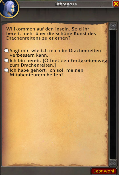Drachen Begleiter aktivieren