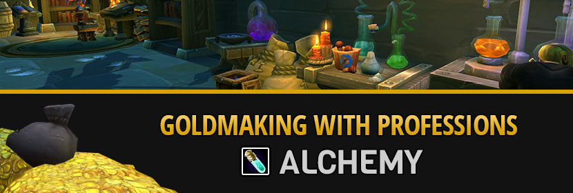 Goldmaking with Professions Alchemy