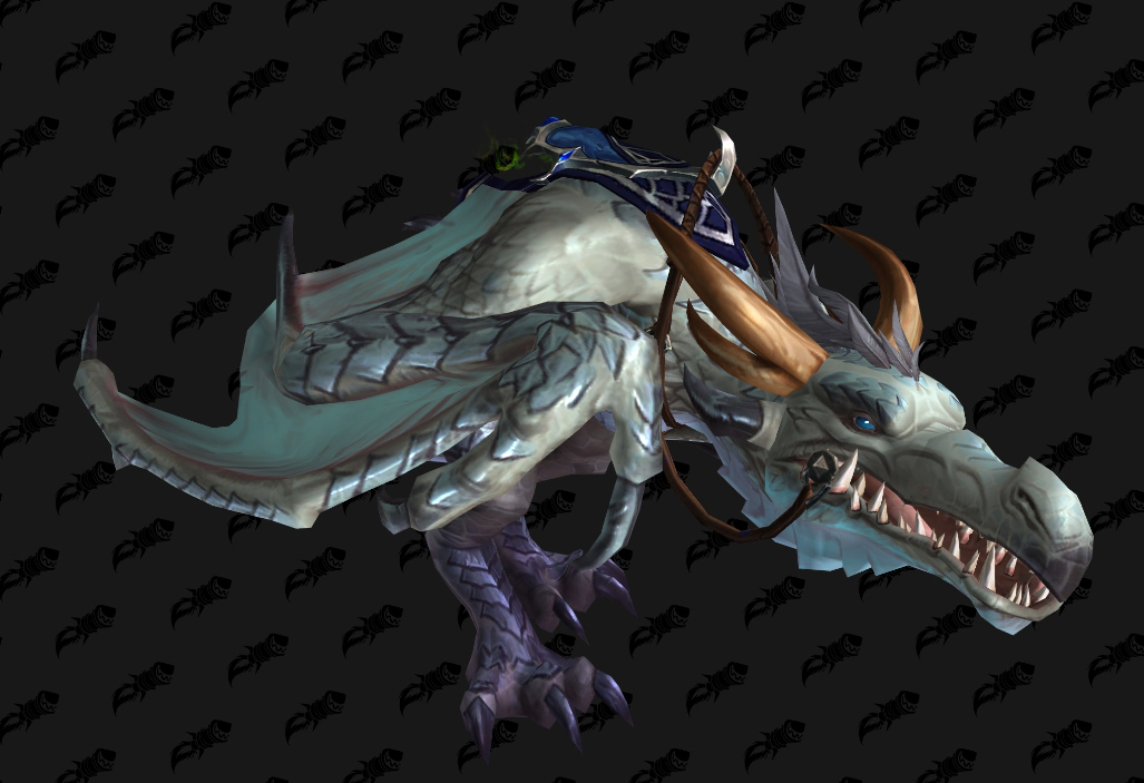 Weiße Drachenschuppen mit Patch 10.1.7 3 Drache white 2