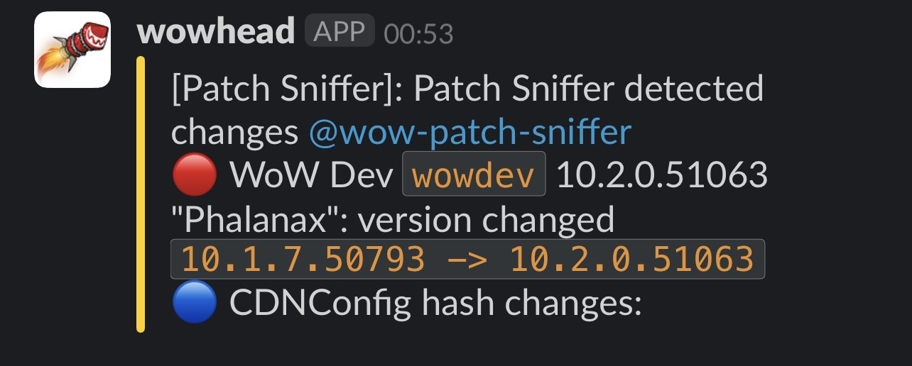 Patch 10.2 Sniffer