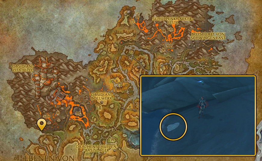 Secret 9 - Die Schmiede ist der Schlüssel | Secrets of Azeroth 4 Feuriger Flux Map