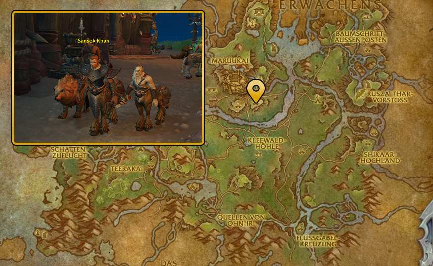 Secret 10 – Ein angemessenes Begräbnis | Secrets of Azeroth 2 Map Sansok Khan 1