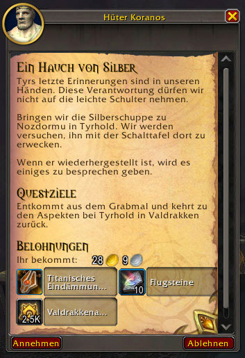 Ein Hauch von Silber