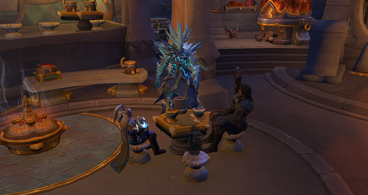 Netherdrachen Quest Gerade Recht zum Tee