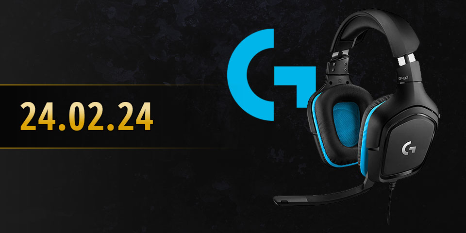 Verlosungen 2024 Logitech G432 kabelgebundenes Gaming Headset