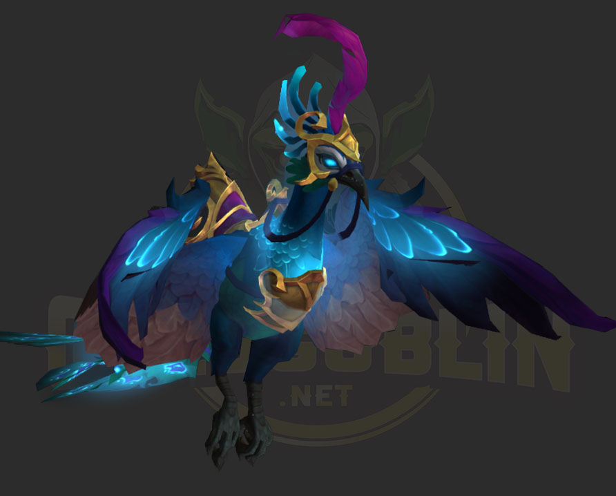 Dragonflight Reittier Reins of the Majestic Azure Peafowl