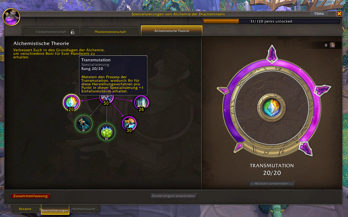 Transmutation Dracothyst
