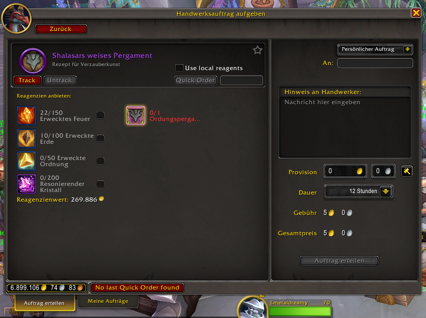 Shalasar Order