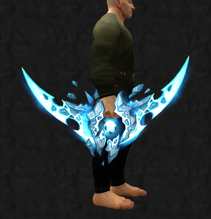 Gefrorene Gleve des Gewoelbepluenderers