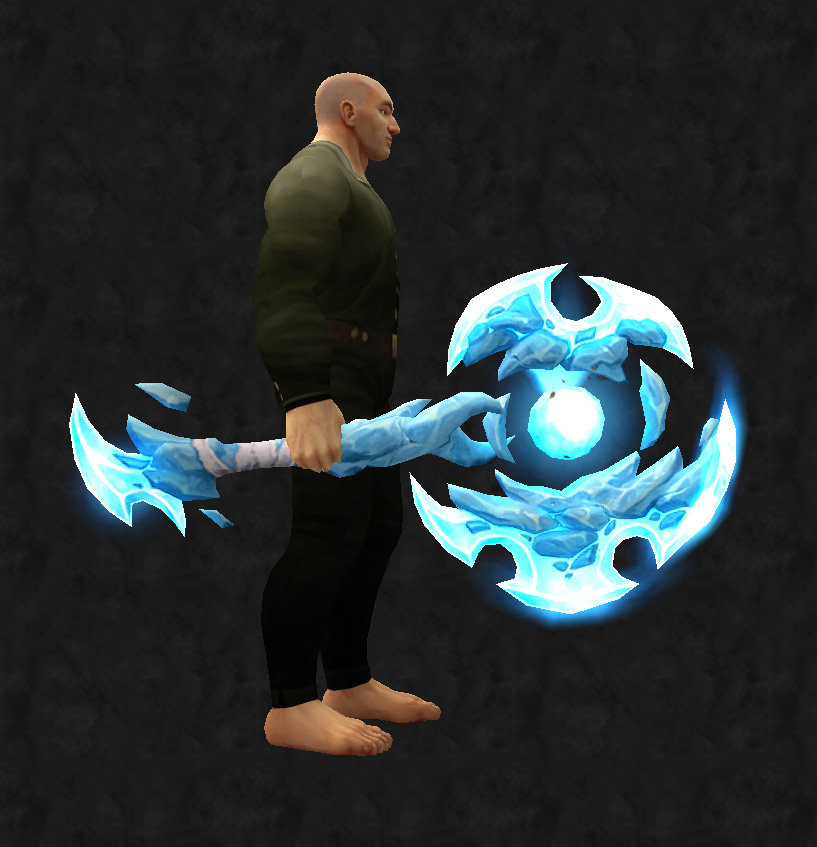 Gefrorener Spalter des Gewoelbepluenderers