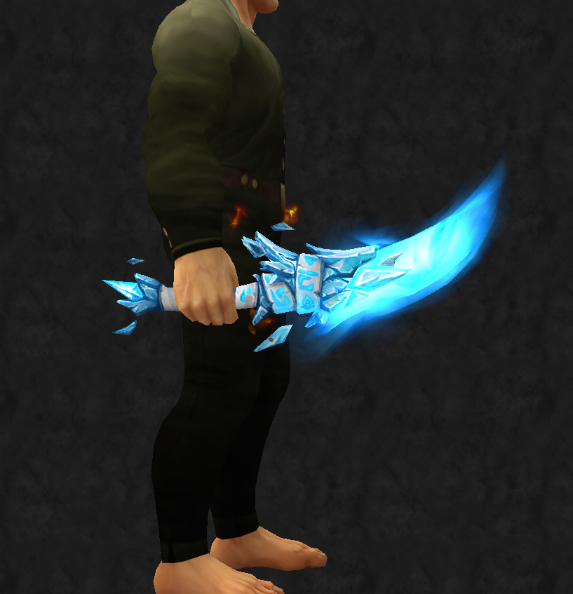 Gefrorener Splitter des Gewoelbepluenderers