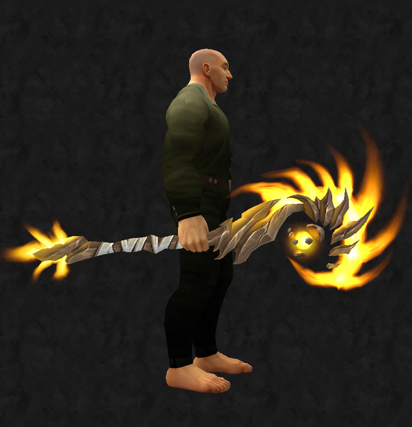 Irdener Stab des Gewoelbepluenderers