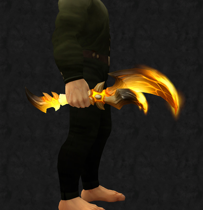 Irdenes Messer des Gewoelbepluenderers