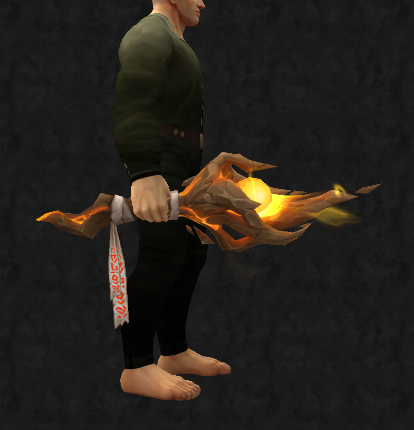 Irdenes Szepter des Gewoelbepluenderers