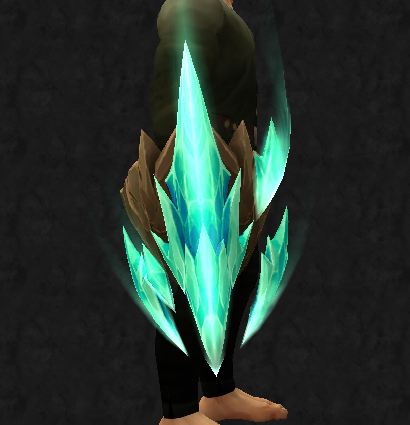 Kristallene Faeuste des Gewoelbepluenderers