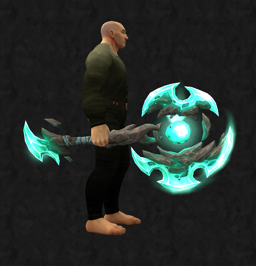 Kristallener Spalter des Gewoelbepluenderers