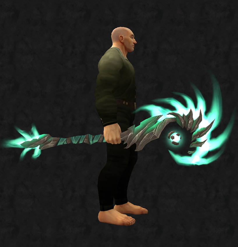 Kristallener Stab des Gewoelbepluenderers