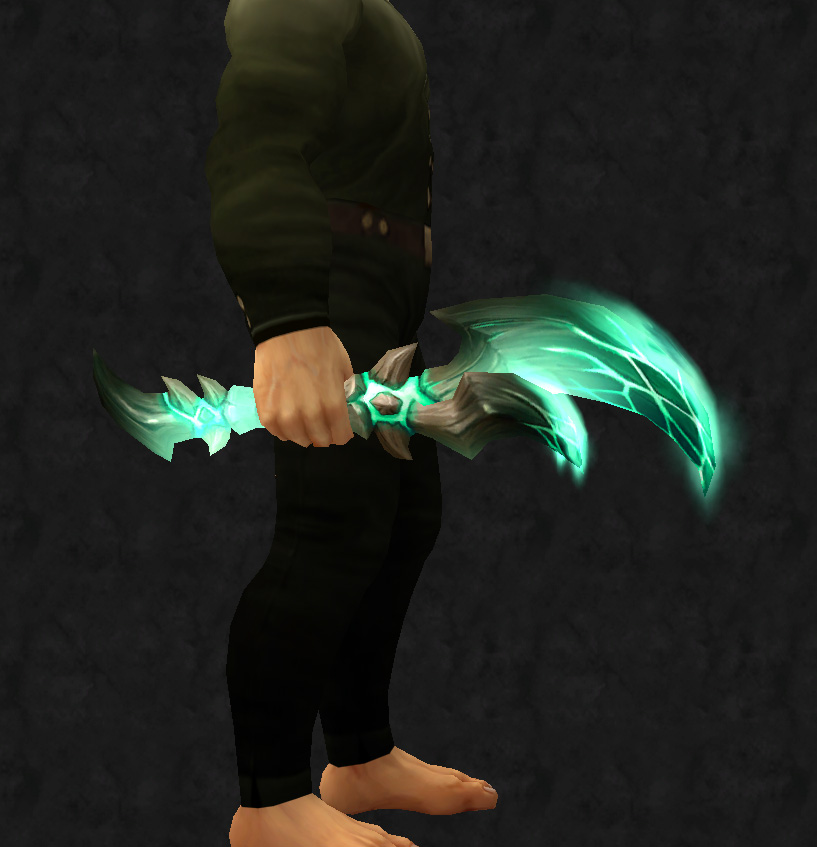 Kristallenes Messer des Gewoelbepluenderers