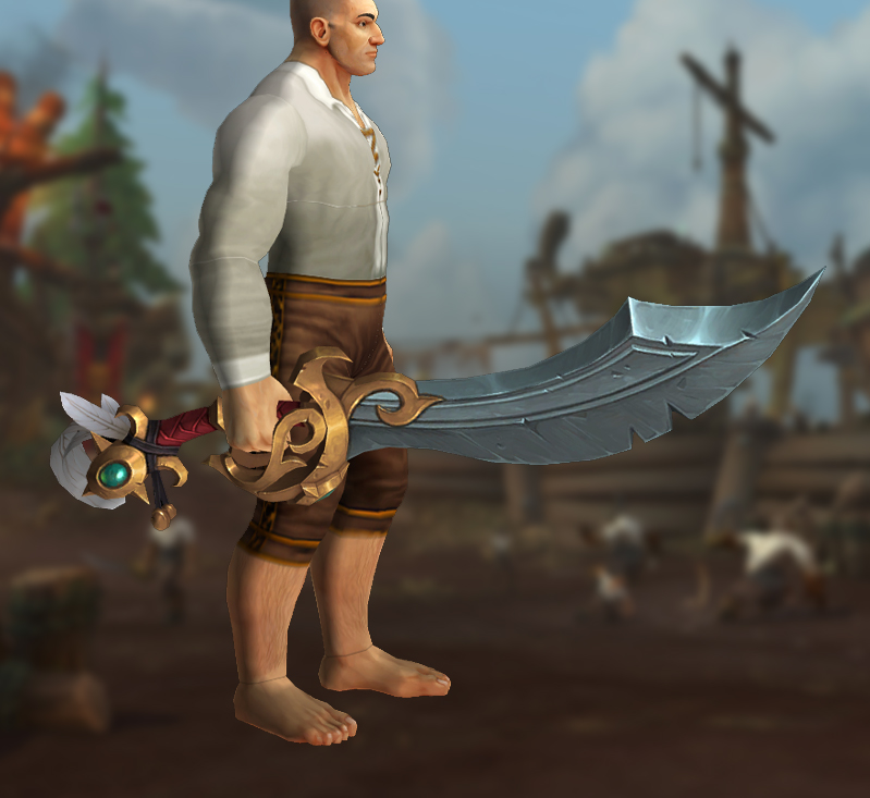 Silberner Entersaebler des Plunderfuersten