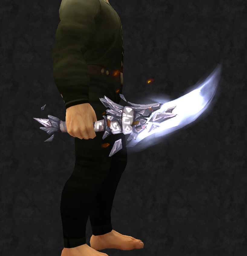 Stuermischer Splitter des Gewoelbepluenderers