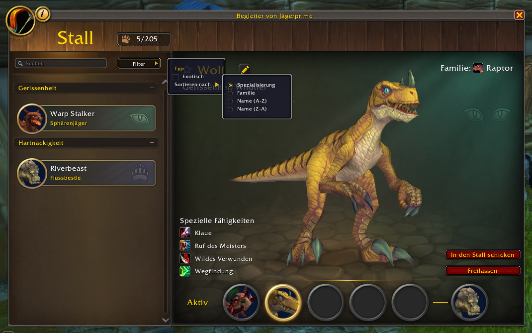 Hunter Interface