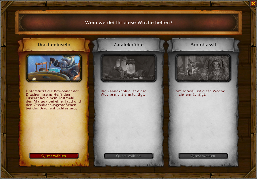 Weekly Quest Valdrakken