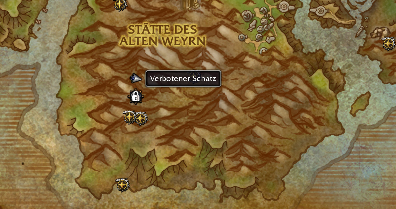 wow verbotene insel verbotener schatz bZgL