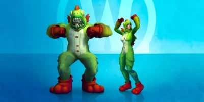 Gruener Murloc Anzug