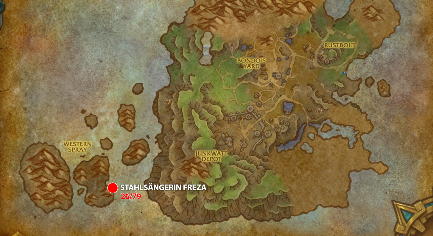 wow mechagon stahlsaengerin freza