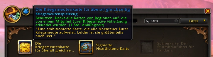 Kriegsmeutenkarte