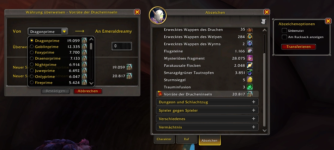 Waehrungstransfer
