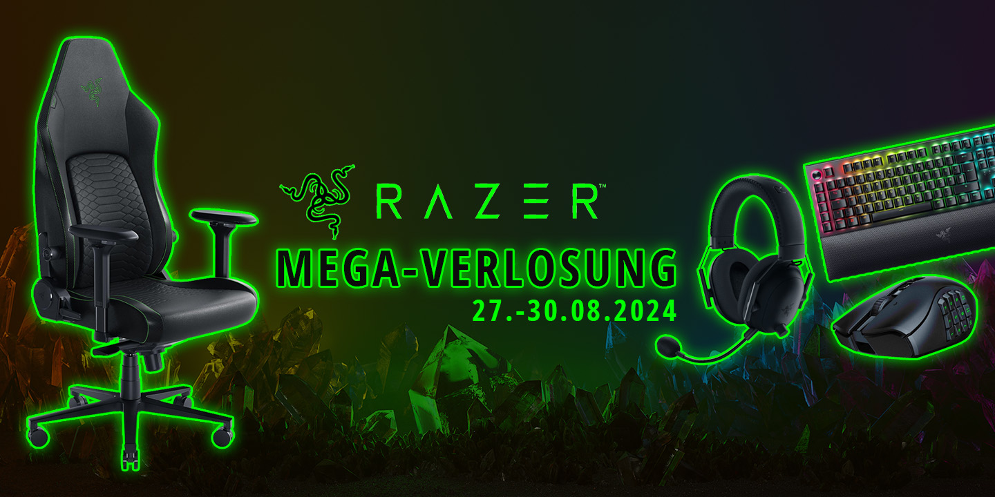 Razer Megaverlosung 3 Tage 3 Gewinner August 2024v2