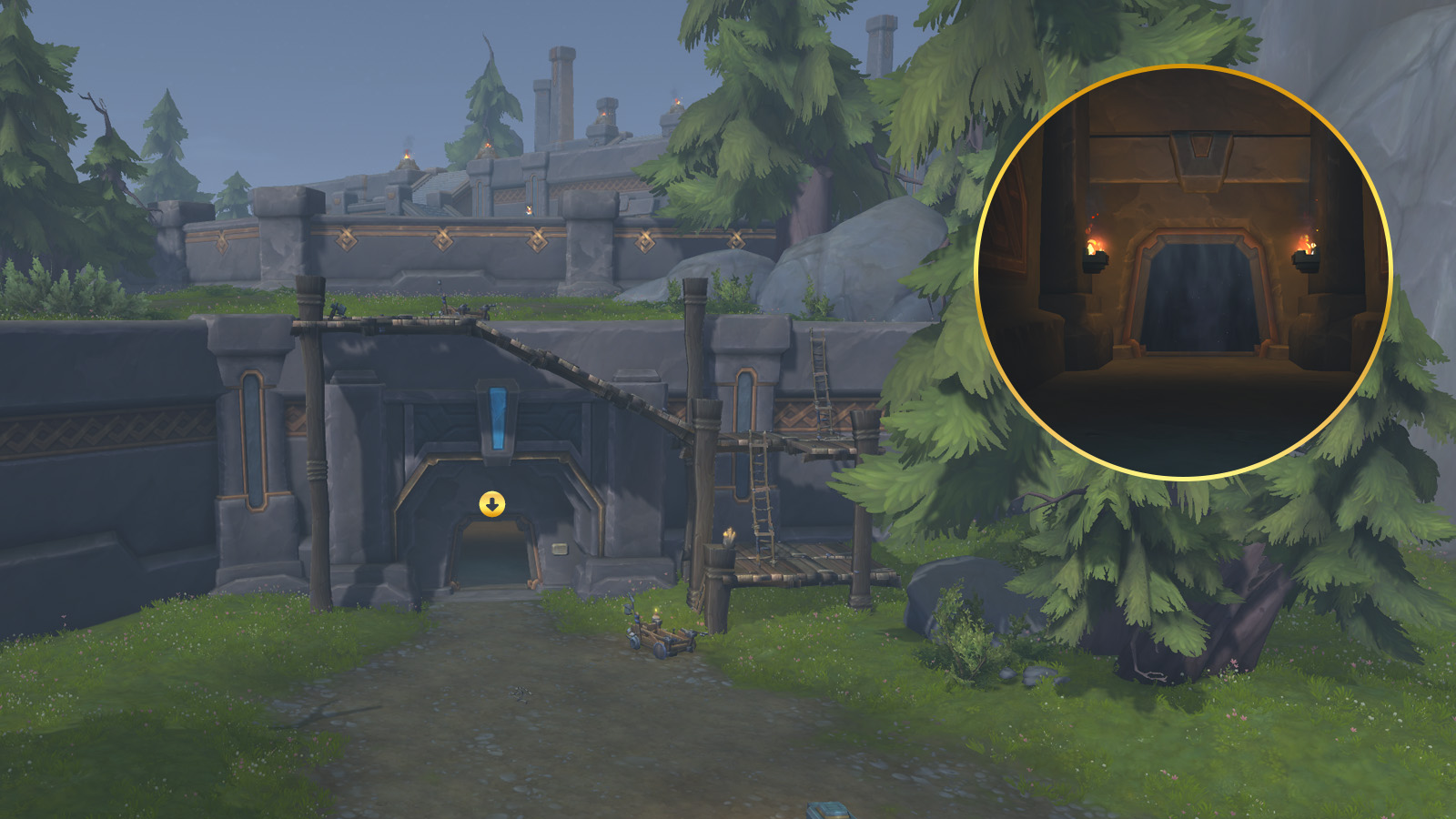 The War Within Tiefen Guide Eingang Kriegvals Kraeftigung Insel von Dorn