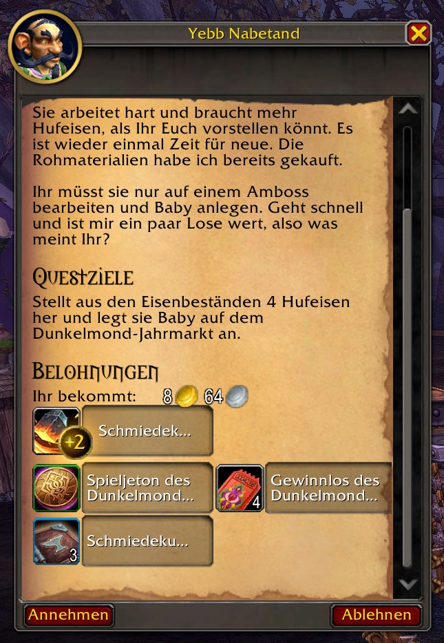 Dunkelmond Jahrmarkt Schmiedekunst