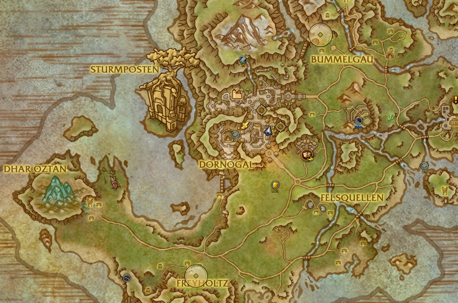 Insel von Dorn Kuerbis 2
