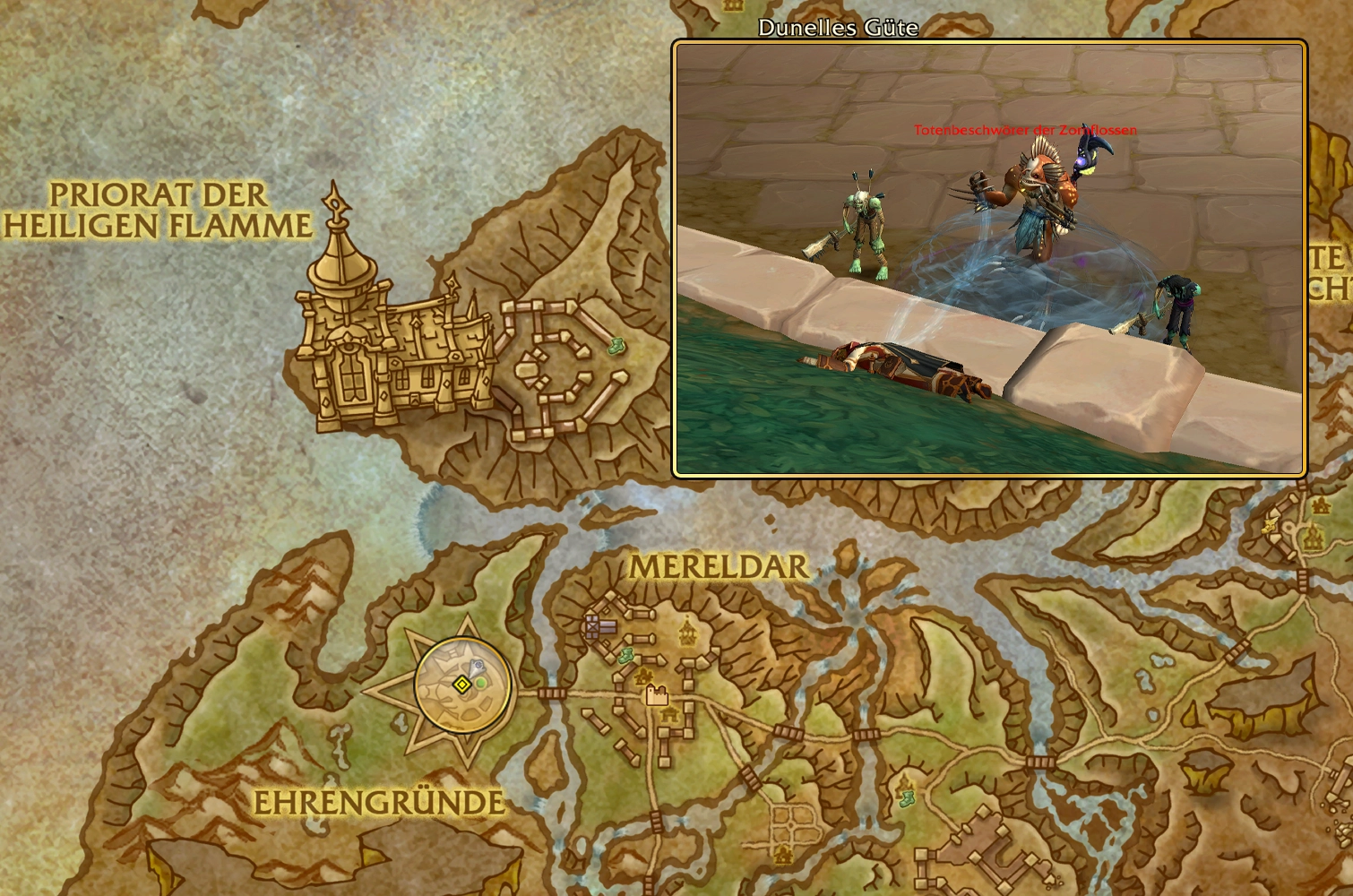 Nekrostab der Zornflossen